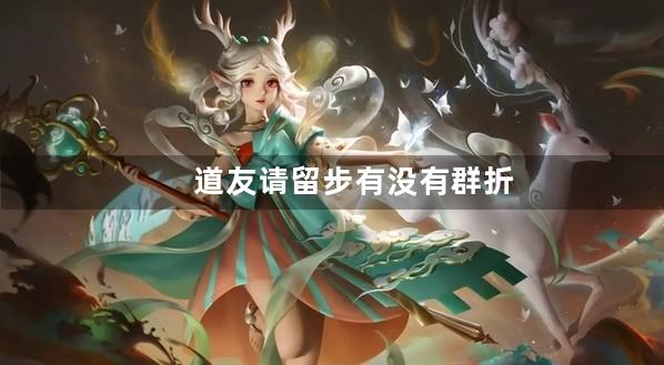 道友请留步有没有群折扣链接