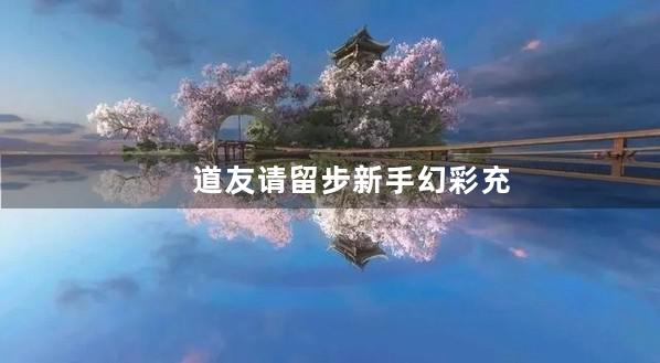 道友请留步新手幻彩充值